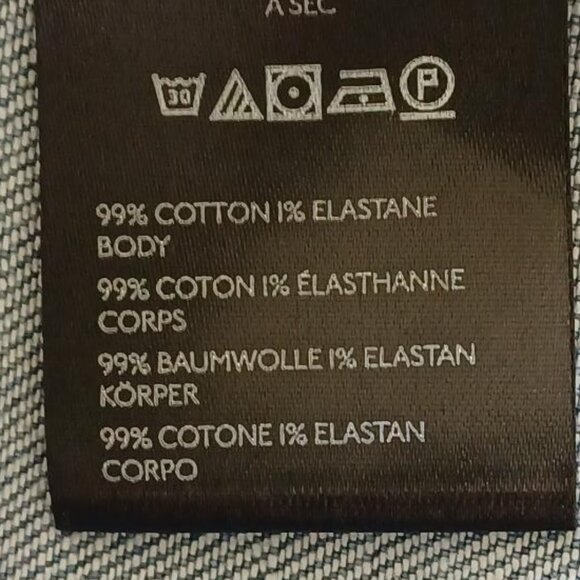 LIKE NEW! Anthropologie Maeve Oversized Denim Blazer Size Small - Picture 9 of 11